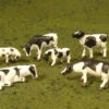Bachmann Cows - Black & White - HO Scale -Bachmann shop 33103
