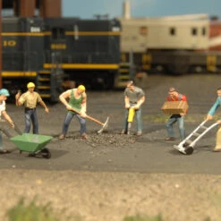 Bachmann Construction Workers -O Scale