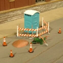 Bachmann Building Site Accessories - O Scale