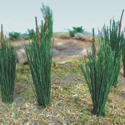 Bachmann Cattails - 3/4" Tall (24 Per Pack)