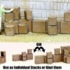 HO Scale Cardboard Box PILES, Over 24 Boxes In 3 Piles PRE AGED 2 HO Scale Cardboard Box PILES, Over 24 Boxes In 3 Piles PRE AGED -Bachmann shop Built203