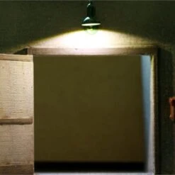 O Scale Details, LIGHT IT UP, Real Working Building Lights BULK PACK Of 8