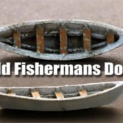 O Scale WaterFront Fishermans Dory, Finished
