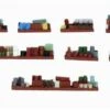 HO Scale Detail, Interior Shelves Set Of 10, Super Detailing 2 HO Scale Detail, Interior Shelves Set Of 10, Super Detailing -Bachmann shop Built586A