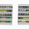 HO Scale Detail Interior Grocery Shelving- Aisles LOADED Finished 2 Pack -Bachmann shop Built588A