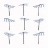 HO Scale Details Rooftop TV Antennas 9 Pack 2 HO Scale Details Rooftop TV Antennas 9 Pack -Bachmann shop Built616A