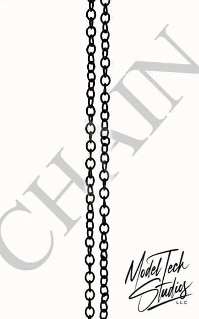 O Scale Detail, Chain, 12 Inches Scale Modeling Chain 3 O Scale Detail, Chain, 12 Inches Scale Modeling Chain