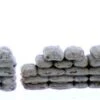 HO Scale Detail SACK Linear Piles With 60 Sacks Stacked Pre Painted -Bachmann shop Built665