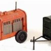 O Scale Generator And Compressor INDUSTRIAL Equipment SET -Bachmann shop D0257.1