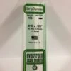 Evergreen 106 - .010" X .125" OPAQUE WHITE POLYSTYRENE STRIP -Bachmann shop EVG106 bagged scaled