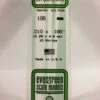 Evergreen 108 - .010" X .188" OPAQUE WHITE POLYSTYRENE STRIP -Bachmann shop EVG108 bagged scaled