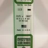 Evergreen 113 - .015" X .060" OPAQUE WHITE POLYSTYRENE STRIP -Bachmann shop EVG113 bagged scaled