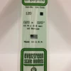 Evergreen 120 - .020" X .020" OPAQUE WHITE POLYSTYRENE STRIP -Bachmann shop EVG120 bagged scaled