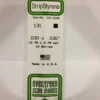 Evergreen 131 - .030" X .030" OPAQUE WHITE POLYSTYRENE STRIP -Bachmann shop EVG131 bagged scaled