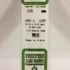 Evergreen 166 - .080" X .125" OPAQUE WHITE POLYSTYRENE STRIP -Bachmann shop EVG166 bagged scaled