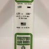 Evergreen 188 - .125" X .188" OPAQUE WHITE POLYSTYRENE STRIP -Bachmann shop EVG188 bagged scaled