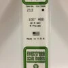Evergreen 213 - .100" (2.5MM) OD WHITE POLYSTYRENE ROD -Bachmann shop EVG213 bagged scaled