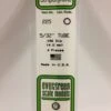 Evergreen 225 - .156" (4.0MM) OD OPAQUE WHITE POLYSTYRENE TUBING -Bachmann shop EVG225 bagged scaled