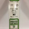 Evergreen 234 - .438" (11.1MM) OD WHITE POLYSTYRENE TUBING -Bachmann shop EVG234 bagged scaled
