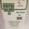 Evergreen 4503 - 1/8" X 1/8" OPAQUE WHITE POLYSTYRENE SQUARE TILE -Bachmann shop EVG4503 bagged scaled