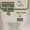 Evergreen 4506 - 1/3" X 1/3" OPAQUE WHITE POLYSTYRENE SQUARE TILE -Bachmann shop EVG4505 bagged 1 scaled