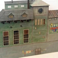 O Scale 3D Background Factory Industrial Scene # 5