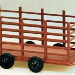 O Scale CARGO Trailer #2, Double Axle Style