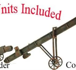 O Scale COAL UNLOADER Set, Trackside Industrial Unit